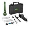 Olight Green Javelot Turbo 2 Flashlight Kit with Charging Cable and Holster for Hunting and Outdoor Search