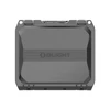 Olight protective hard carrying case with durable plastic shell and latch closure