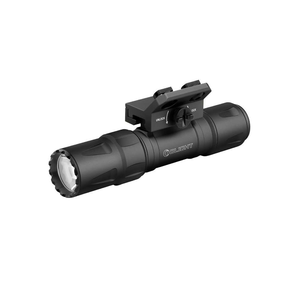 OLIGHT Odin S 本体 マウント リモートスイッチ付き Odin S Rail Mounted Light 1500 Lumens Dual Fuel Tactical Light