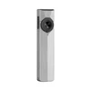 Olight Silver ArkPro Ultra Flat EDC Flashlight Front View with Selector Dial and Textured Grip for Everyday Carry