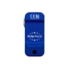 Olight Blue Oclip Pro S Portable Keychain Light Top View for Everyday Carry