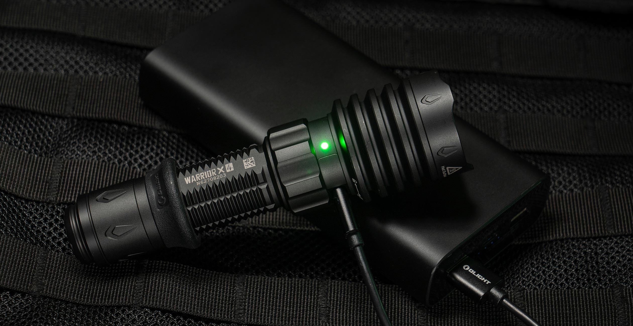 Warrior X 4 USB-C and MCC Rechargeable Tactical Flashlight With