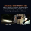 Olight Orange I3T 2 Flashlight showcasing bright 200-lumen output in high and low modes for outdoor and camping use.