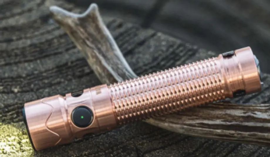 EDC tactical light Warrior mini 2 in copper