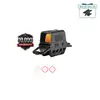 Olight Black Osight R Red Dot Sight 3/4 View with Multi-Reticle Options and Recoil-Proof Design for Tactical Shooting
