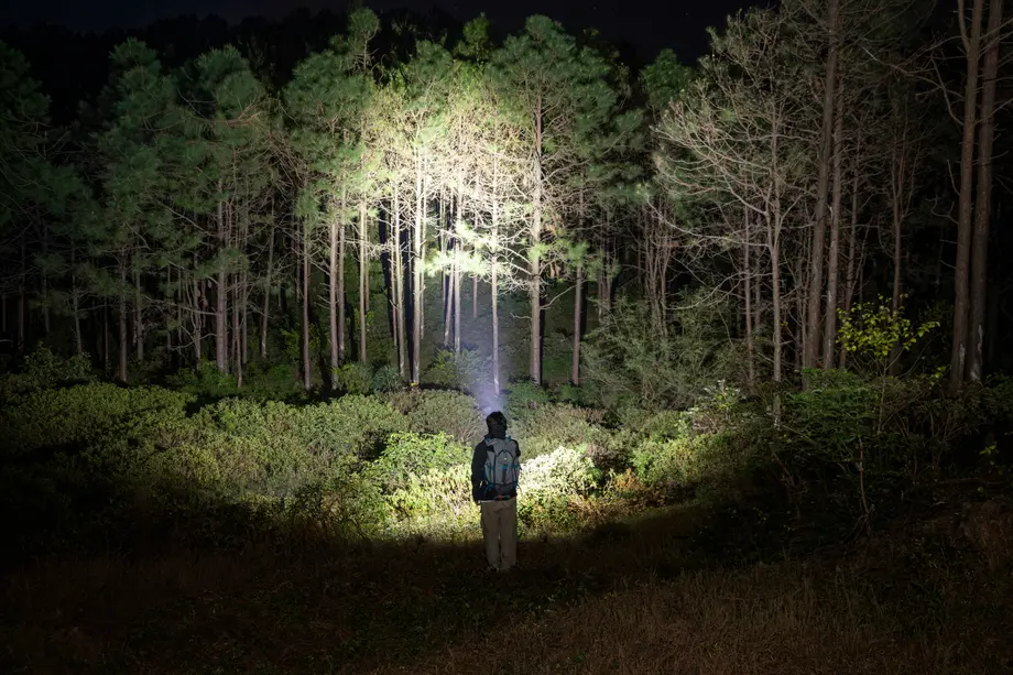 Flashlight Beam Types Flood vs Throw TIR Lens vs Reflector and Olight Beam Categories Guide