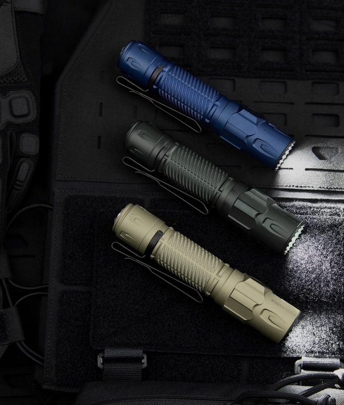 Warrior Ultra Flashlight 2500 Lumens OAL Durable Body - Olight