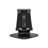 Black Olight foldable device stand with rotating base.
