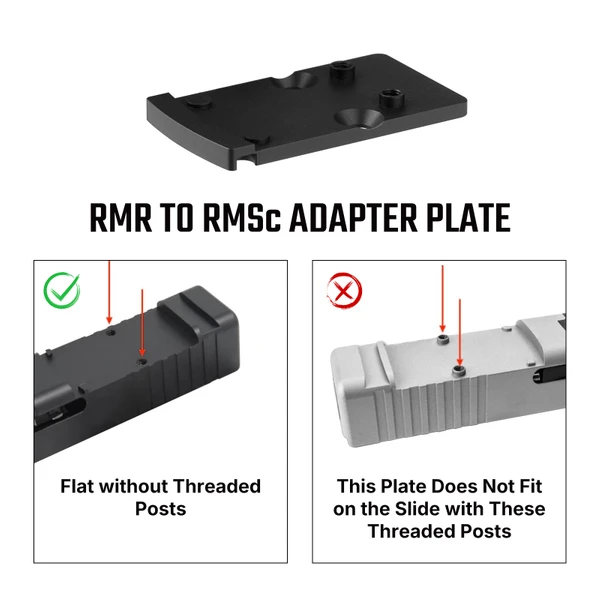 Olight Osight グリーン ＋マルイグロックgen5用RMRプレート Osight RMR to RMSc Adapter Plate - Olight