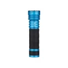 Olight Blue Seeker 4 Pro Flashlight with Black Textured Grip for Outdoor and Emergency Illumination