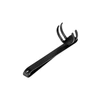 Sleek black spaghetti and pasta server kitchen utensil