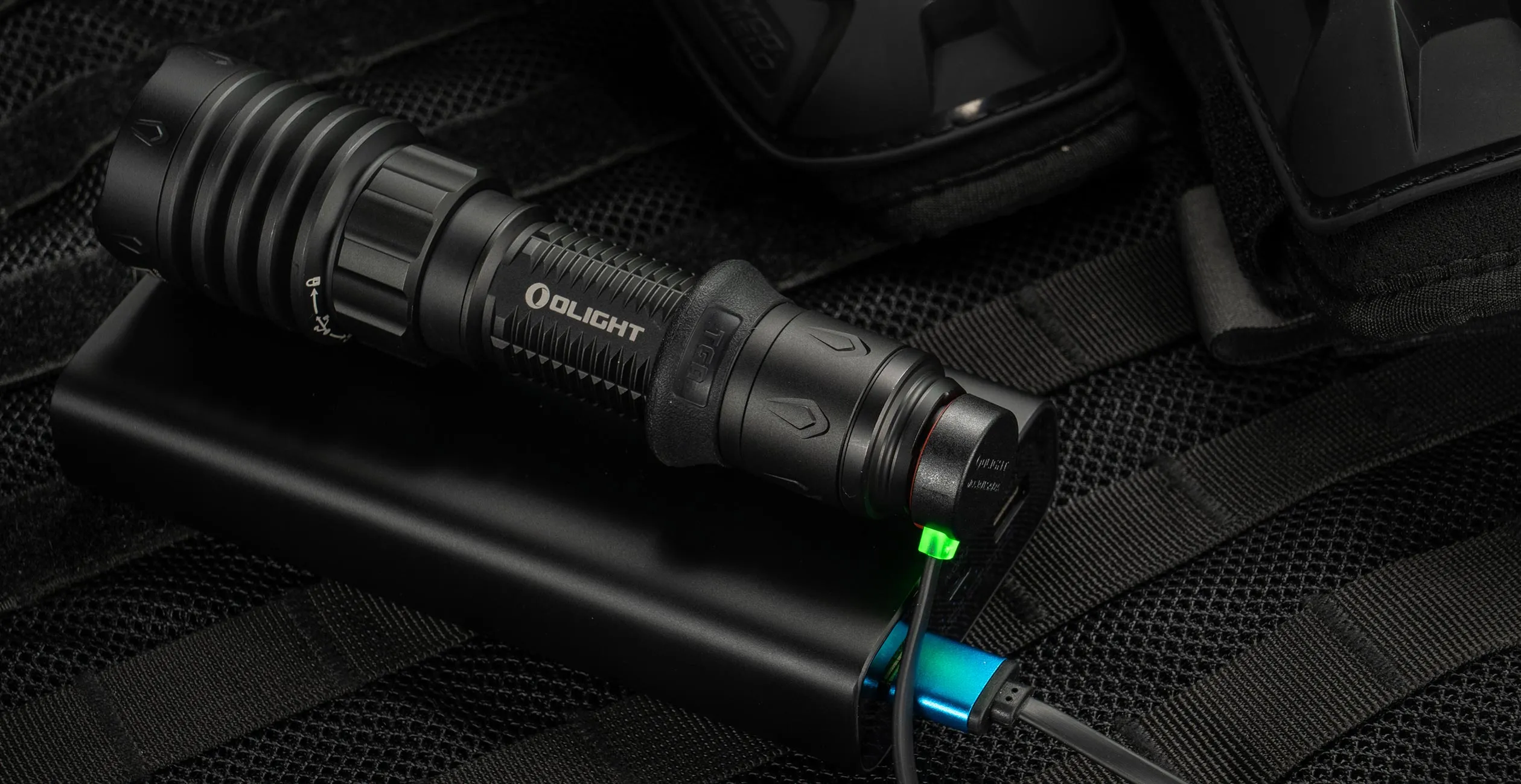Warrior X 4 USB-C and MCC Rechargeable Flashlight With Holster