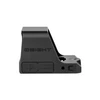 Olight Black Osight C Mini Red Dot Sight Side View with Brightness Adjustment for Tactical Firearms