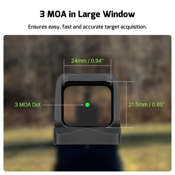Osight 3 MOA with Magnetic Charging Cover - Olight