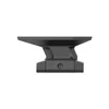 Olight Black Picatinny Riser Mount Side View with Durable Aluminum Construction for Optic Elevation and Tactical Setup