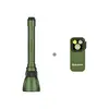 Olight Green Javelot Turbo 2 Flashlight and Headlamp Bundle for Outdoor Activities and Tactical Use