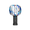 Olight Multi-Color Olantern Classic Mini Front View with Abstract Pattern for Camping and Outdoor Lighting