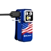 Olight Blue Oclip Pro S Clip Light with American Flag Design Charging for Everyday Carry and Illumination