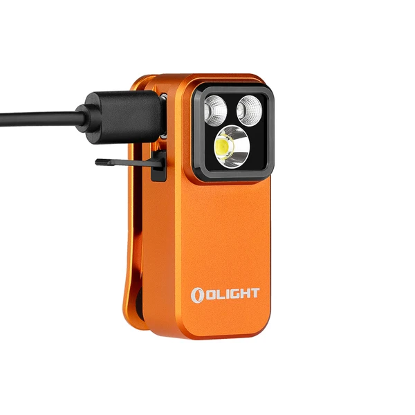 Oclip Pro S EDC Clip Flashlight UV RGB Magnetic Portable 600lm