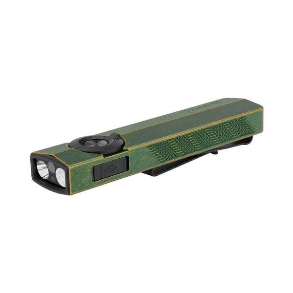 ArkPro EDC Flashlight 1500 Lumens UV Green Laser Flat Pocket Tool