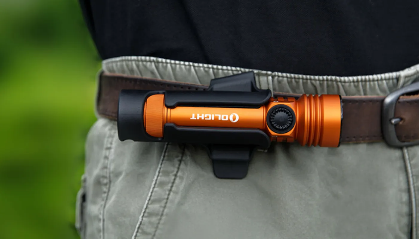 Seeker 4 Pro Phantom Squadron Flashlight Bundle Oclip Pro 4600lm