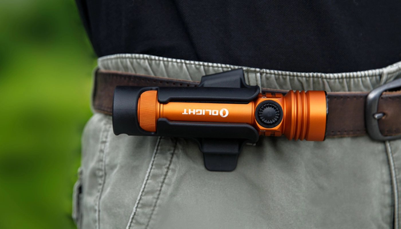 Seeker 4 Pro High Power Flashlight 4600 Lumens Dual Charge Light