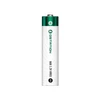 Ostation AAA 1.2V HR03 rechargeable battery with green and white eco-friendly design on white background
