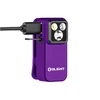 Olight Purple Oclip Pro S Multifunctional Clip Light Side View Charging for Everyday Carry and Emergency Lighting