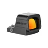 Olight Black Oclip Pro Red Dot Sight, Front View, with Adjustable Brightness for Precision Shooting