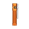 Olight Baton 4 Pro orange EDC flashlight with pocket clip
