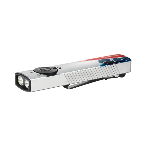 Arkfeld Pro Flat EDC Flashlight with LED Light UV and Laser - Olight