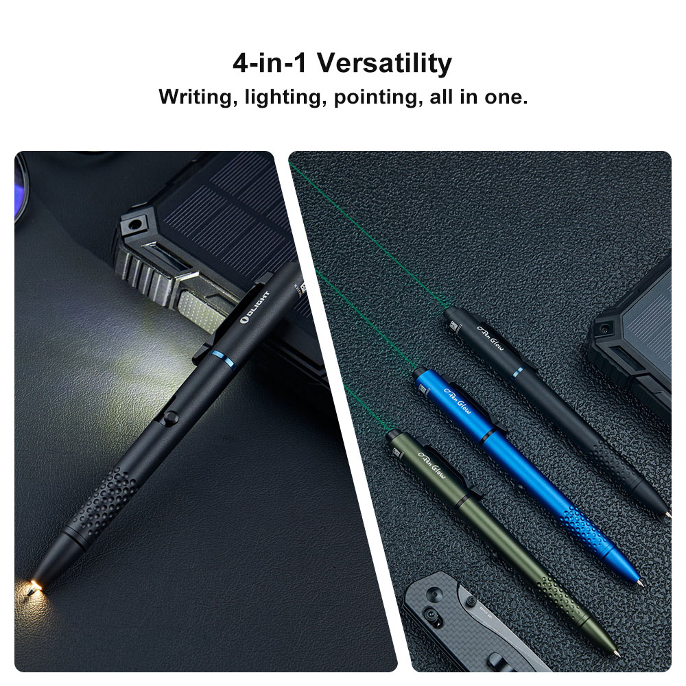 O Pen Glow Rechargeable Penlight LED Penlight 4 in 1 Green Laser