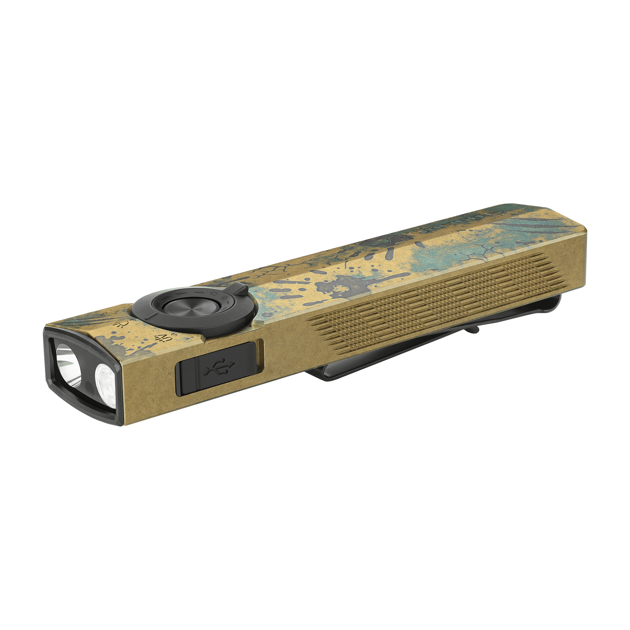 ArkPro EDC Flashlight 1500lm Flat USB-C Rechargeable Torch 4-In-1