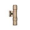 FDE Olight tactical weapon light with quick detach rail mount