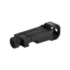 Black Olight tactical quick-release flashlight rail mount for Picatinny systems.