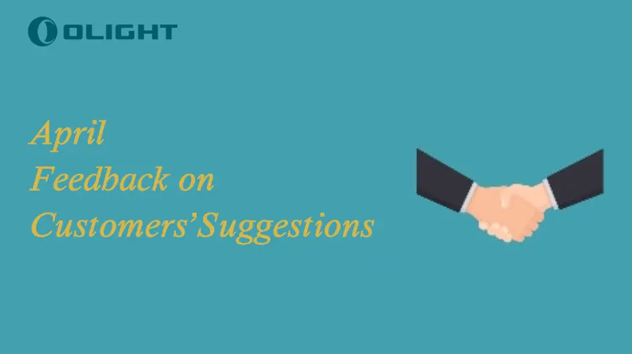 April | Feedback on Customer Suggestions