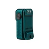 Olight Teal Oclip Pro S Clip-on Light Back View with Magnetic Clip and Mode Switch for EDC and Outdoor Use