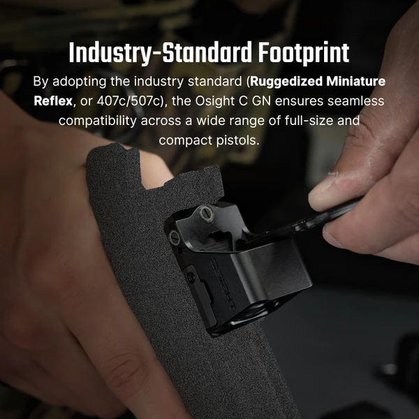 Osight C Red Dot Sight Side Loading Multi Reticle Reflex Optic