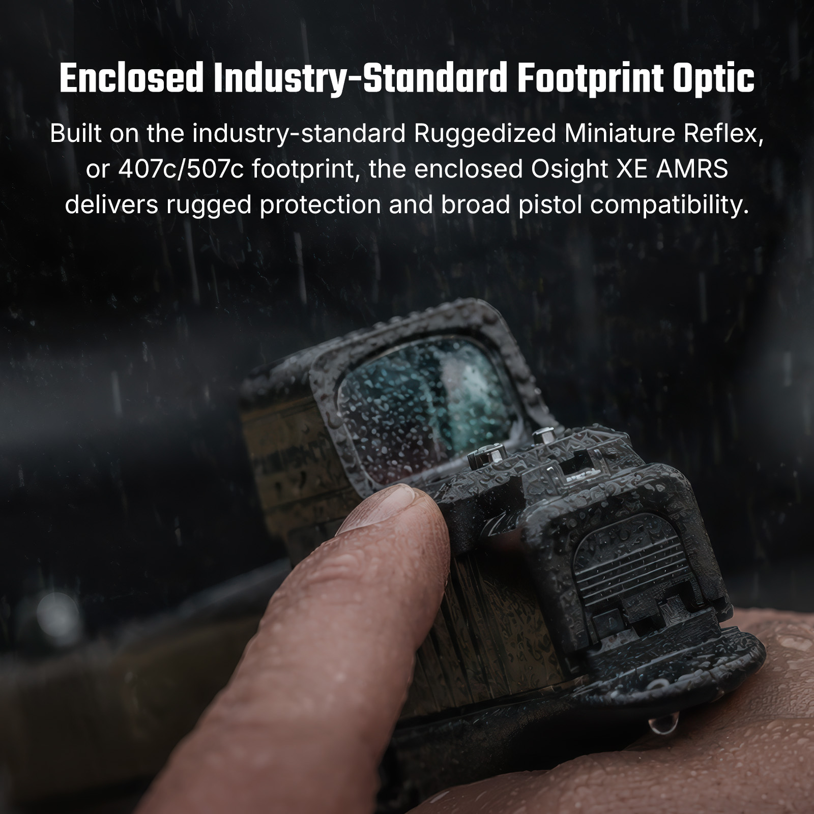 Osight XE AMRS Enclosed Red Dot Sight Pistol Optic CBRS Sights