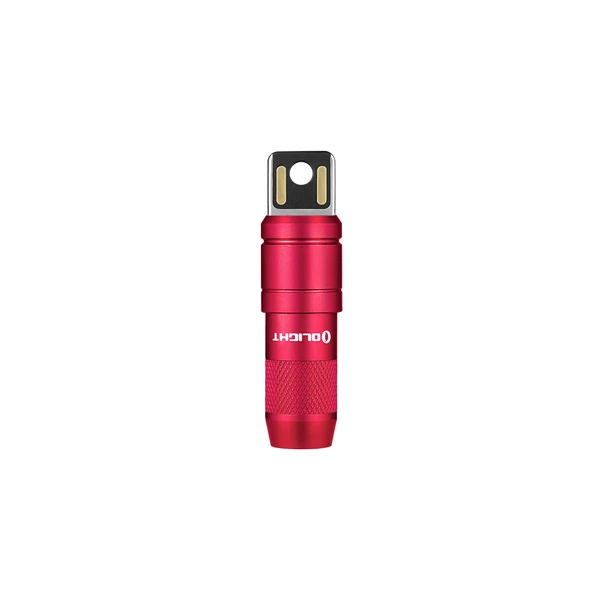 imini 2 Rechargeable Mini Flashlight Magnetic USB Keychain Light