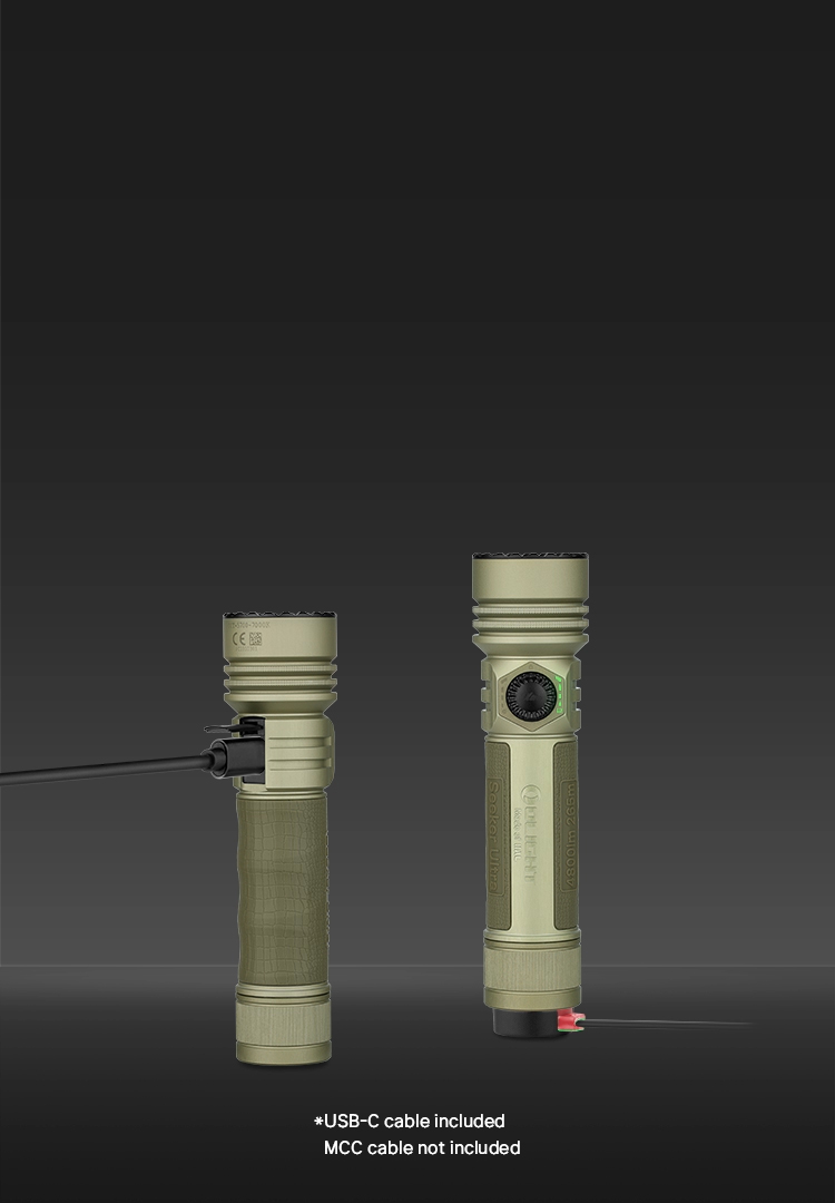 Olight Seeker Ultra Durable 4800LM LED Flashlight Olive Green - Olight