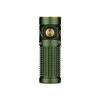 Olight Baton 4 Premium Edition Green Front View with Charging Case for Everyday Carry and Outdoor Lighting