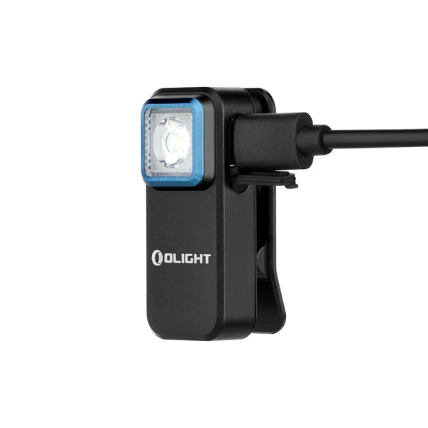 Oclip Rechargeable EDC Clip Light: White & Red Beam - Olight