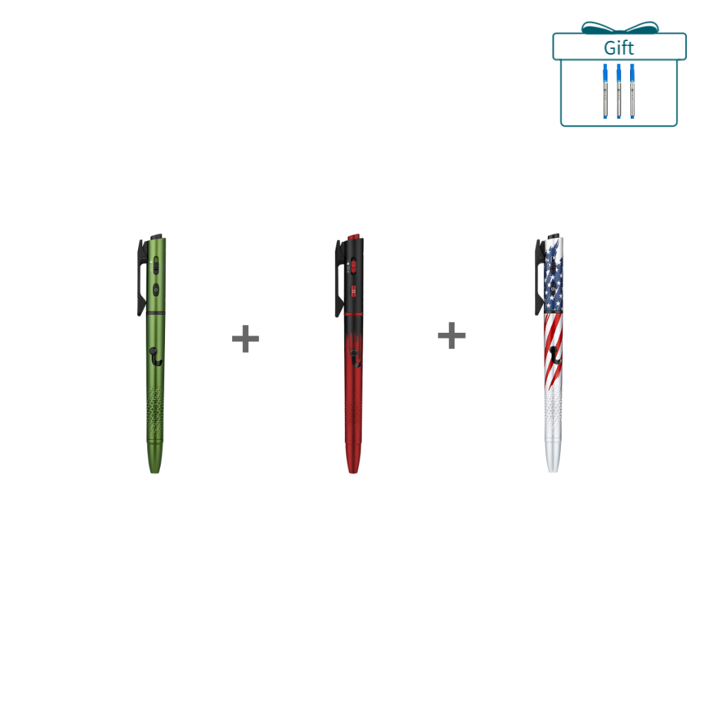 O'Pen 3 Multifunctional Pen Light with 120 Lumens & Green Laser