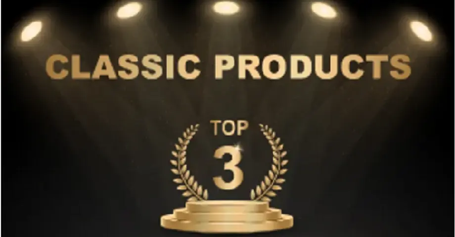 Three Olight classic flashlights