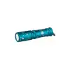 Olight Teal i3E EOS Flashlight with Star and Dot Pattern and Keychain for Everyday Carry