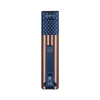 ArkPro pocket flashlight featuring US flag design with stars, stripes, and blue pocket clip on white background