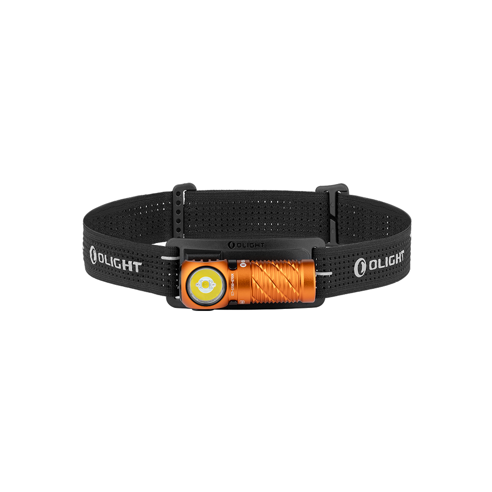 Perun 3 Mini LED Headlamp Flashlight Red White Dual Light 1250LM