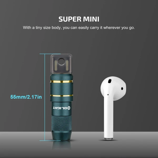 imini 2 Rechargeable Mini Flashlight - Compact & Magnetic