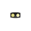 Olight Black ArkPro ArkPro Ultra Head-on View with Dual Light Sources for Illumination